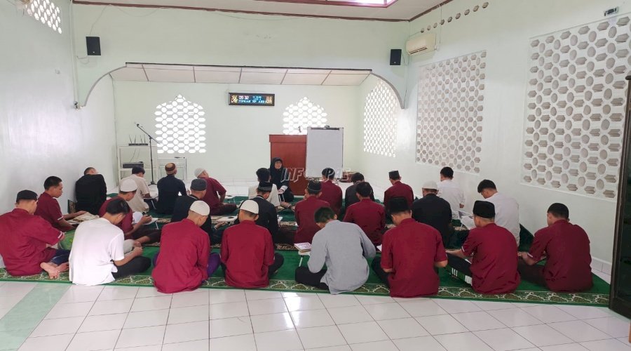 Datangkan Penyuluh Agama Kemenag, LPKA Pangkalpinang Bina Spiritual Anak Binaan