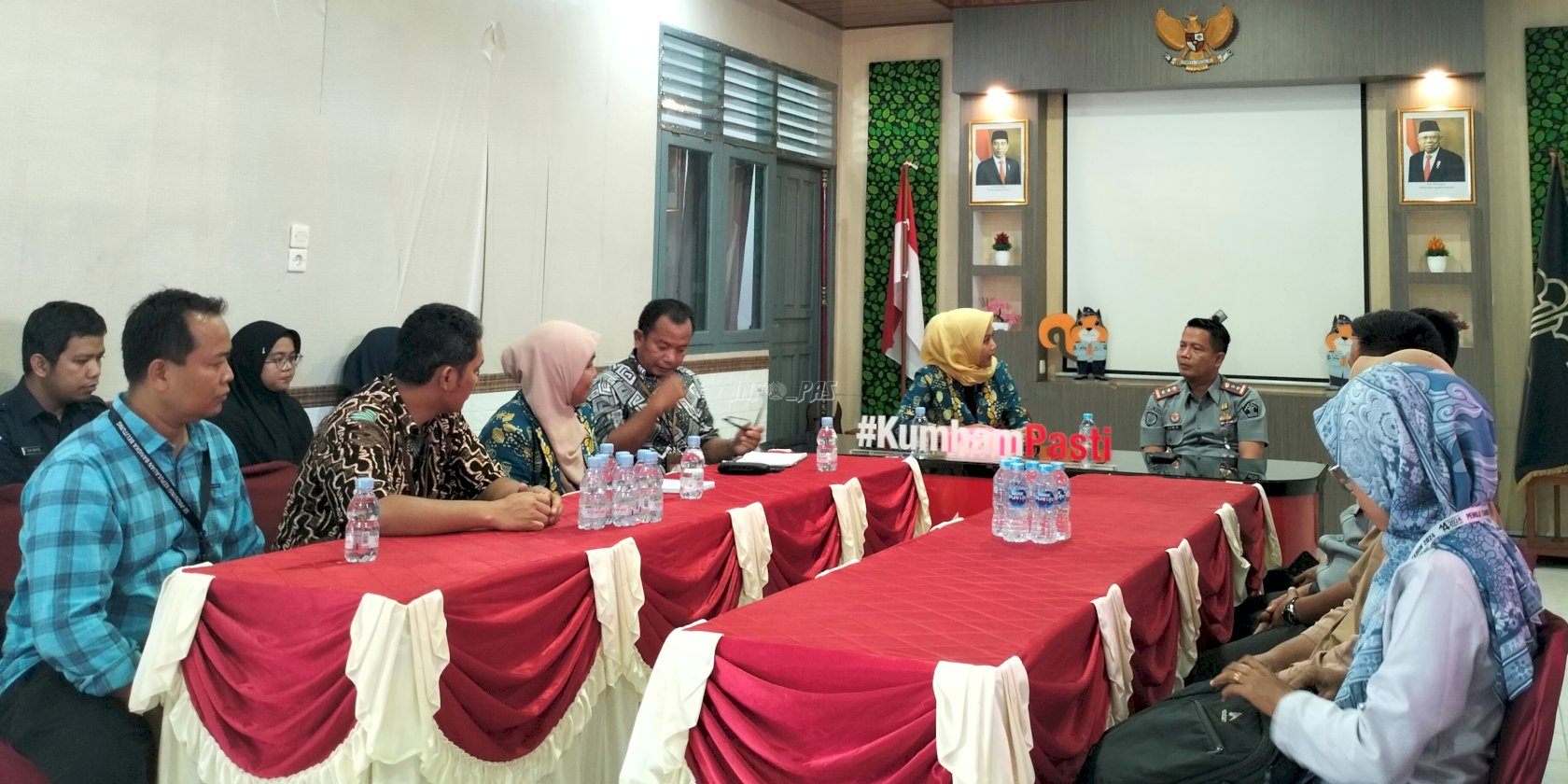 Lapas Tanjungpandan Terus Sinkronkan Data Pemilih Jelang Pemilu 2024