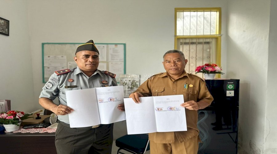 Tingkatkan Pelayanan Kesehatan, Lapas Saparua Jalin Kerja Sama dengan Puskesmas Saparua