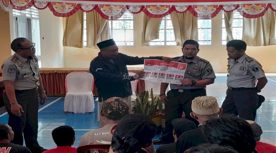 Warga Binaan Lapas Ampana Dibekali Tata Cara Nyoblos