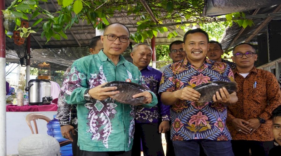 Lapas Narkotika Karang Intan Panen Gurami Program Kemandirian Warga Binaan