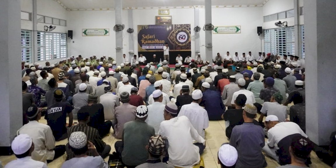 Lapas Narkotika Karang Intan Sambut Safari Ramadan Kanwil Kemenkumham Kalsel