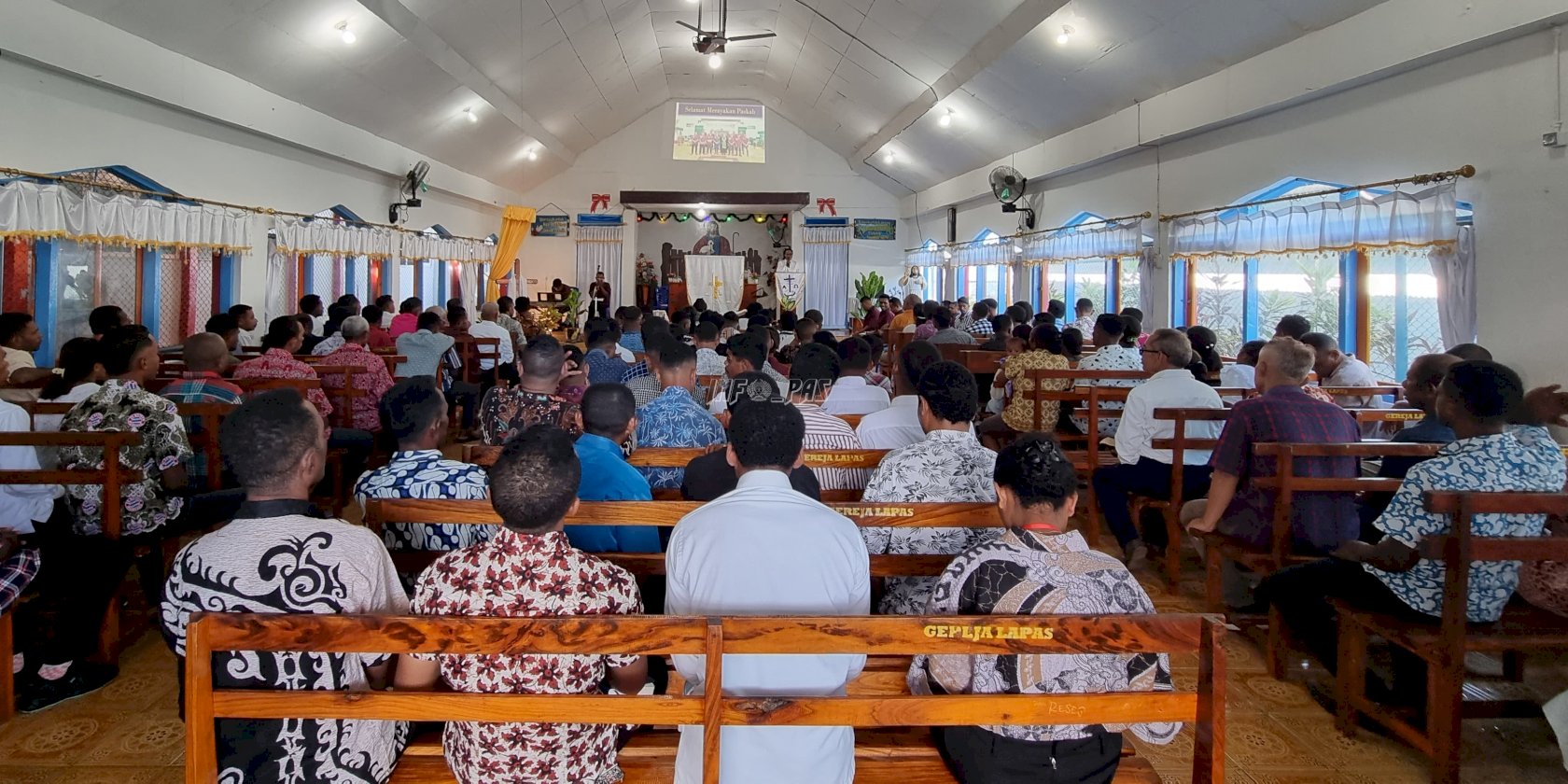 Lapas Kalabahi Rayakan Paskah dengan Ibadah dan Lomba Kuis Alkitab