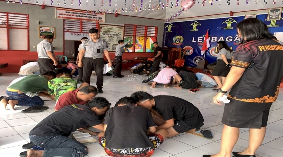 Sukacita Perayaan Paskah, Lapas Tahuna Gelar Perlombaan bagi Warga Binan