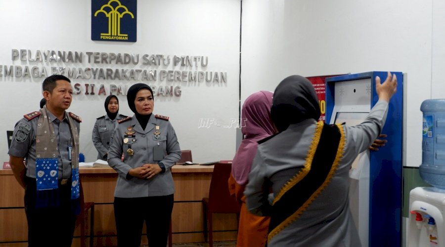 Lapas Perempuan Palembang Jadi Obyek Studi Tiru WBK Lapas Bengkalis