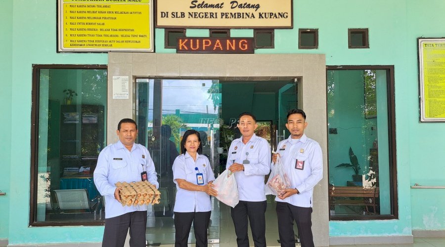 Studi Tiru Pemenuhan P2HAM, Jajaran Rupbasan Kupang Sambangi SLBN Pembina