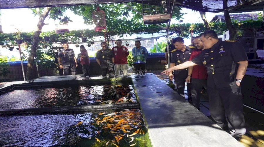 Program Kemandirian Lapas Narkotika Karang Intan Tuai Pujian Kakanwil Kemenkumham Kalsel 