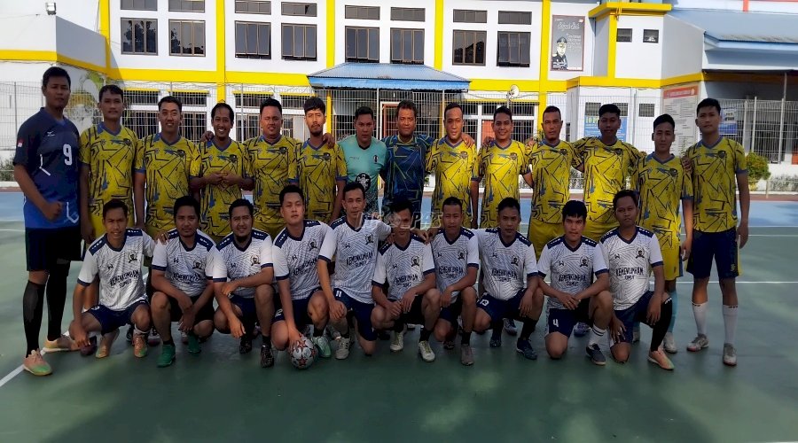 LPKA Medan Menangi Eksibisi Sepak Bola Melawan Dinas Pendidikan Langkat