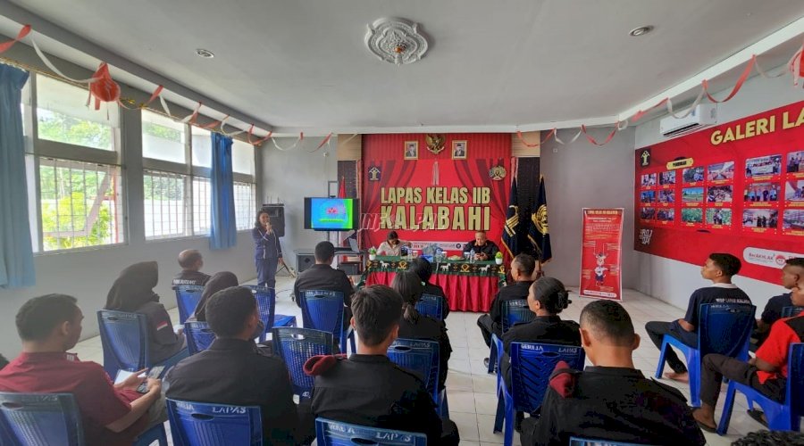 Lapas Kalabahi dan YSKI Sosialisasikan Pemahaman dan Pencegahan Kanker