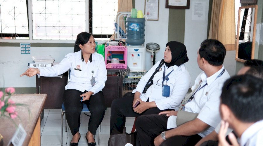 Wujudkan Klinik Terakreditasi, Lapas Tabanan Terima Tim Studi Tiru Rutan Bangli