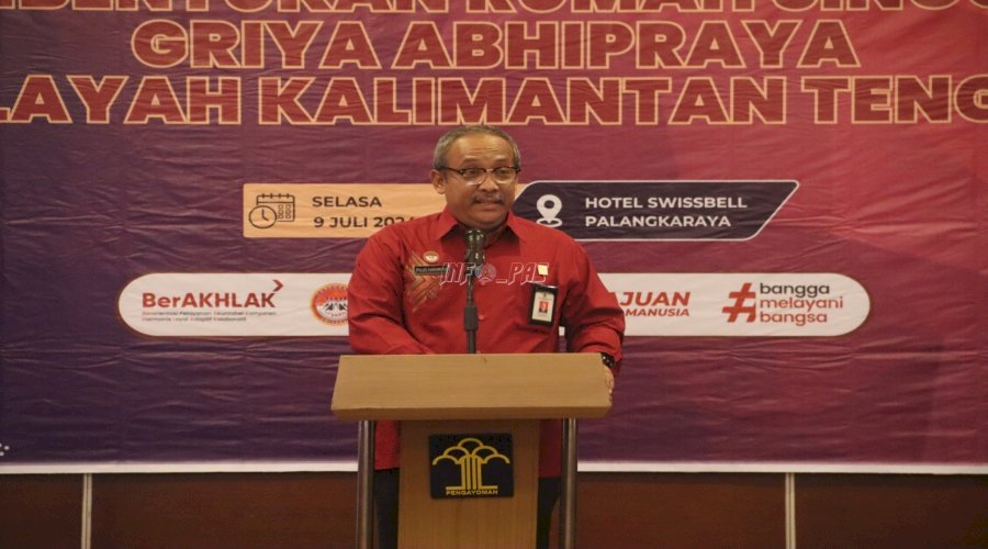 Griya Abhipraya Wilayah Kalteng Berkomitmen Terus Berkolaborasi dengan APH