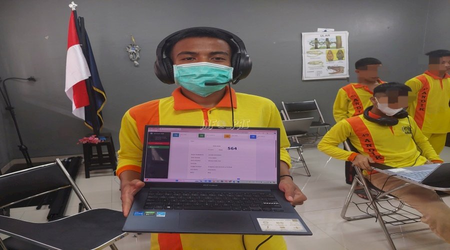 Anak Binaan LPKA Palu Tembus Skor UKBI Tertinggi 564, Capai Peringkat Madya