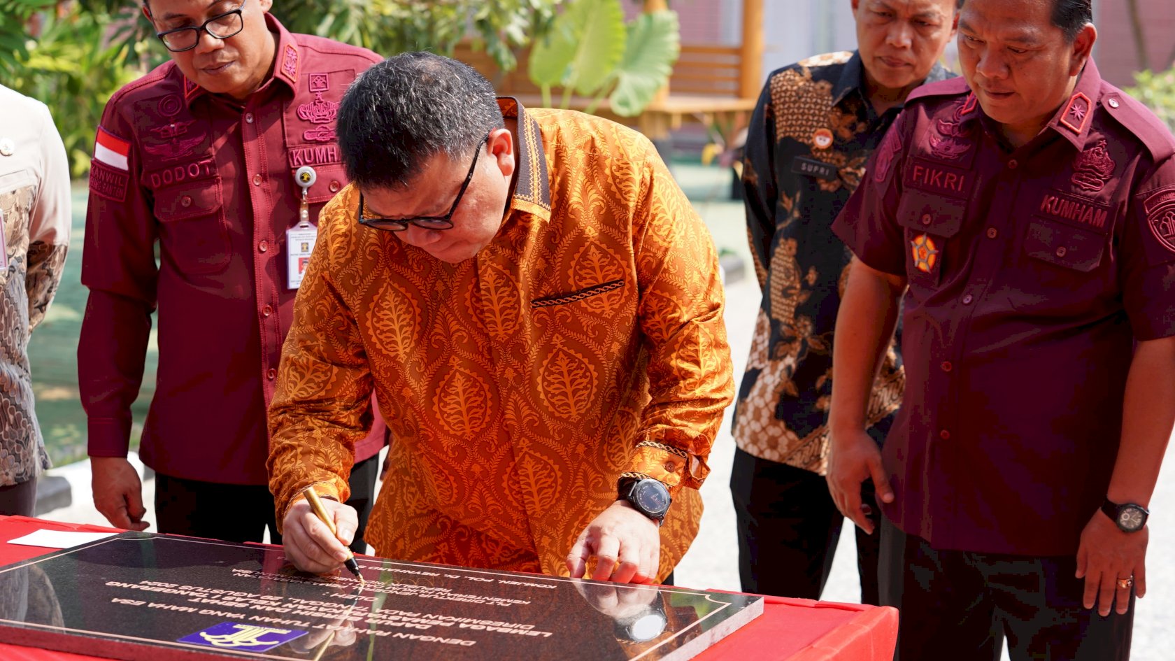 Plt. Dirjenpas Resmikan Dapur Sehat Lapas Kelas I Tangerang dan Lapas Kelas IIA Cilegon