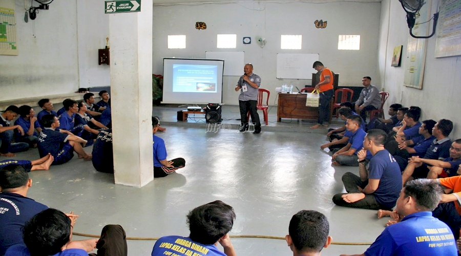 Lapas Bengkulu Berantas Penyalahgunaan Narkotika Melalui Rehabilitasi Sosial Warga Binaan