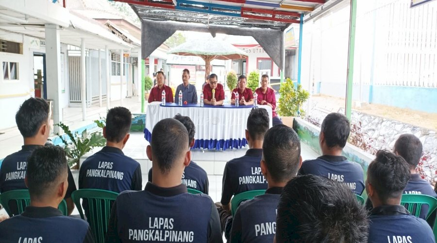 Lapas Pangkalpinang Mantapkan Program "Masuk Napi, Keluar Santri"
