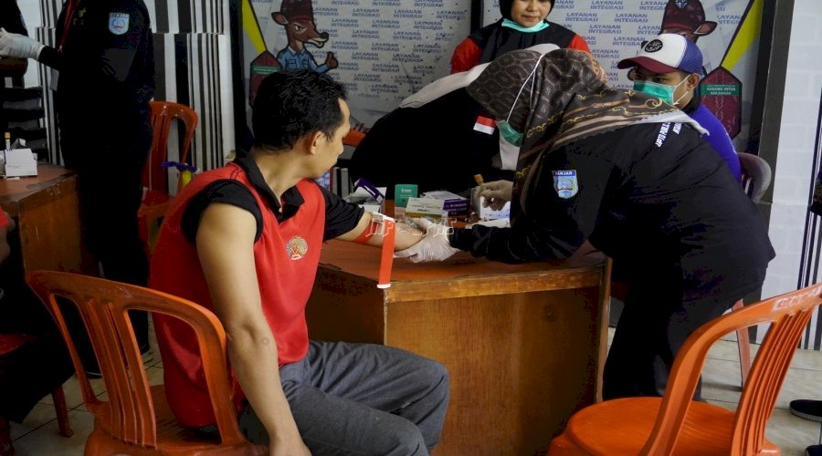 Deteksi Dini HIV/AIDS, Lapas Narkotika Karang Intan Gelar VCT Mobile