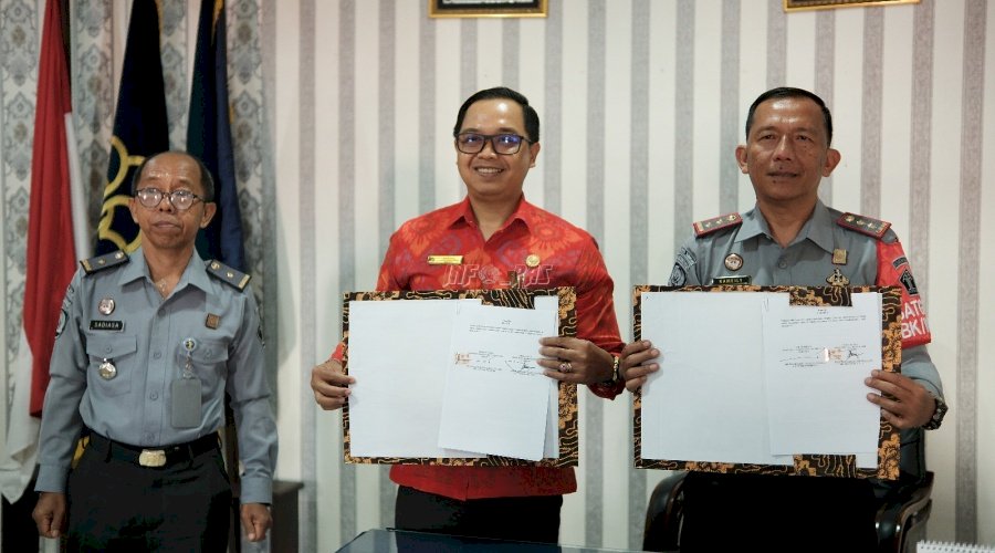 Tingkatkan Layanan Berbasis HAM, Lapas Tabanan Jalin Kerja Sama dengan SLBN 1 Tabanan