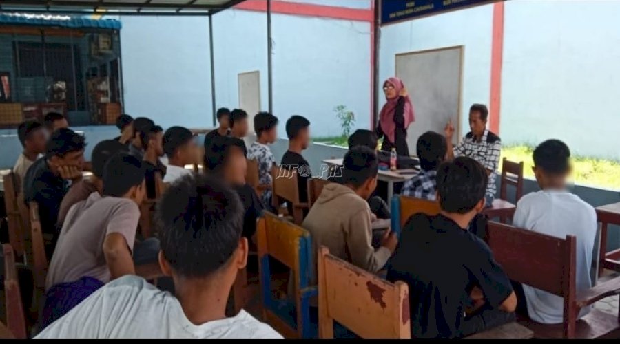 Investasi Perubahan Masa Depan, LPKA Medan-PKBM Binus Gelar Sosialisasi Kenakalan Remaja