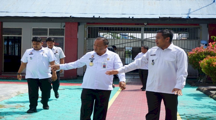 Rutan Palangka Raya Terima Kunjungan Kakanwil Kemenkumham Kalteng