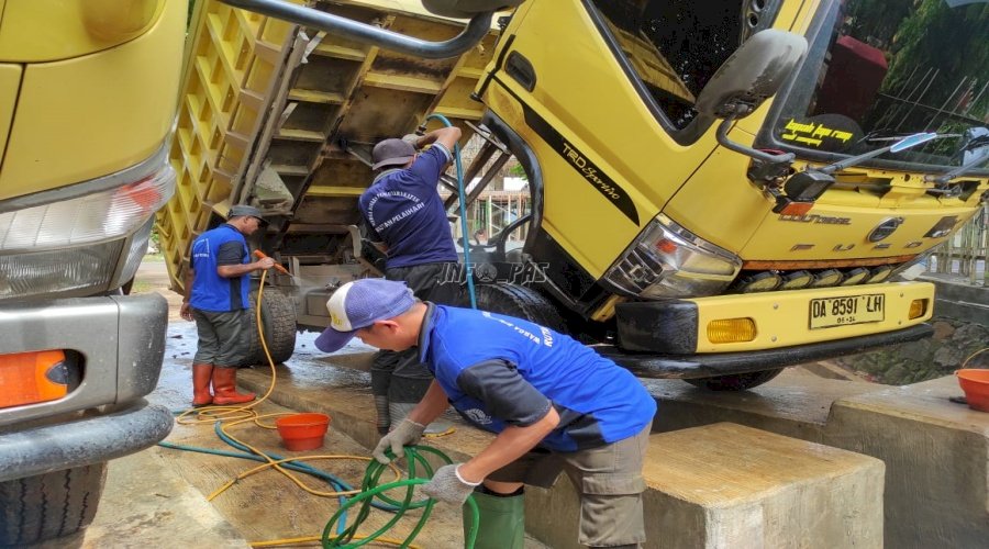 Layanan Cuci Mobil dan Motor di Rutan Pelaihari Diminati Banyak Masyarakat