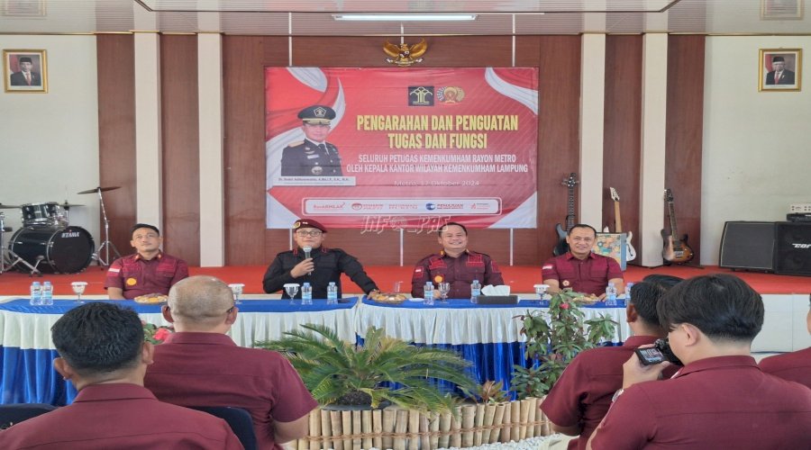 Bapas Metro Siap Jaga Netralitas ASN pada Pilkada Serentak Tahun 2024
