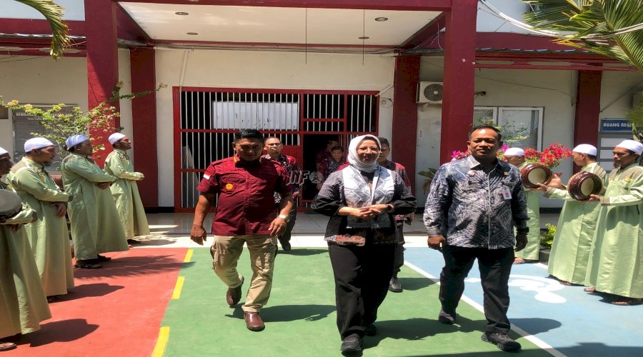 Layanan di Lapas Narkotika Karang Intan Tuai Apresiasi Sesitjen Kemenkumham