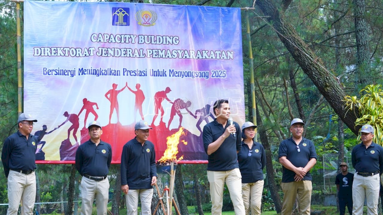 Melalui Capacity Building, Pegawai Ditjenpas Jaga Semangat Kerja Sama dan Kekompakan