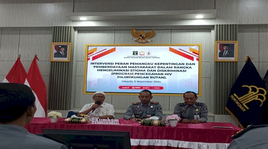 Atasi Stigma dan Diskriminasi, Lapas Cipinang Dukung Program Pencegahan HIV di Lapas/Rutan