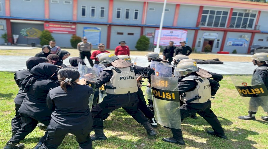 Pembinaan Pengendalian Massa Perkuat Tugas Satuan Pengamanan di Lapas Manokwari