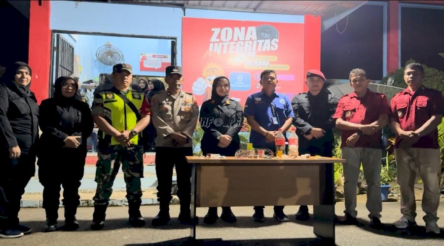 Lapas Perempuan Sigli Ajak APH Razia Blok Hunian Warga Binaan