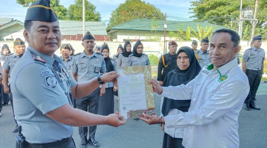 Dapur Rutan Ambon Raih Sertifikat Halal dari Kemenag Provinsi Maluku