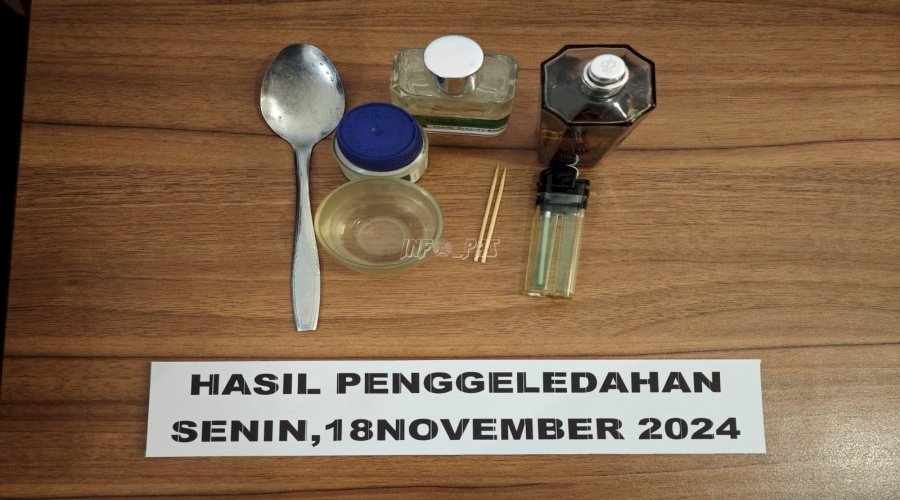 Wujudkan Lapas Steril, Petugas Lapas Tabanan Bersih-Bersih Blok Hunian