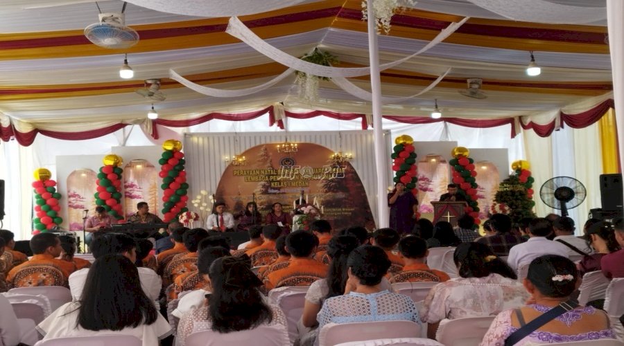 LPKA Medan Gelar Natal Bersama, Berikan Motivasi Revolusi Mental bagi Anak Binaan