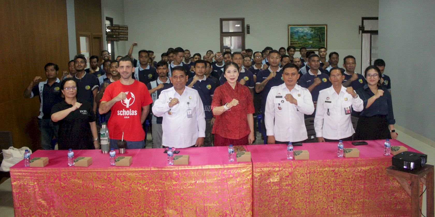 Lapas Narkotika Bangli, Second Chance Foundation, dan Scholas Occurrentes Indonesia Gelar Workshop "Kegiatan Seni dan Menulis Kreatif"