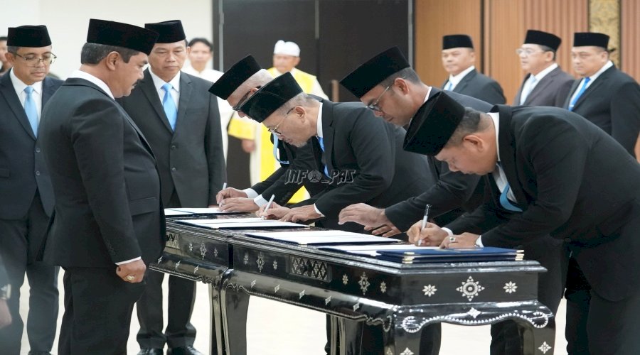 Menteri Imipas Lantik 90 Pejabat Tinggi Pratama di Kementerian Imipas