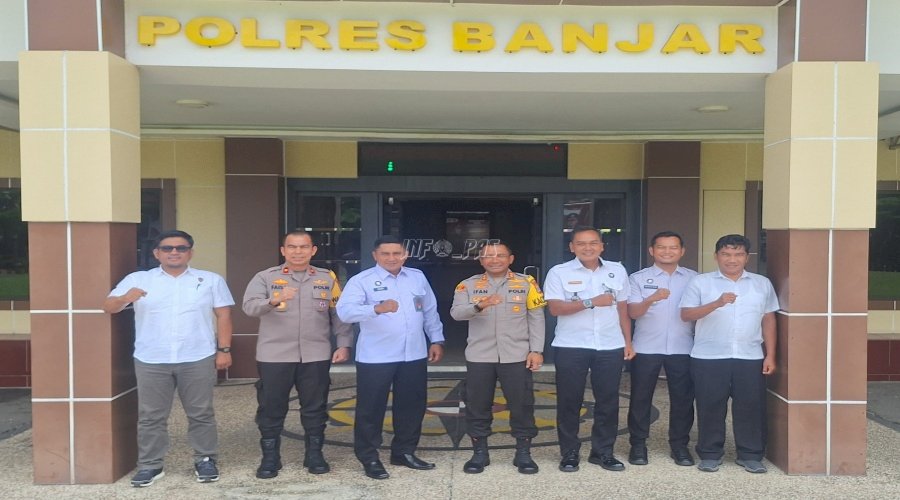 Lapas Narkotika Karang Intan Perkuat Sinergi dengan Polres Banjar dan Kodim 1006