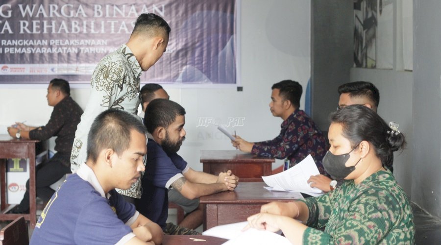 Lapas Narkotika Bangli Gelar Skrining Awal Calon Peserta Rehabilitasi 2025