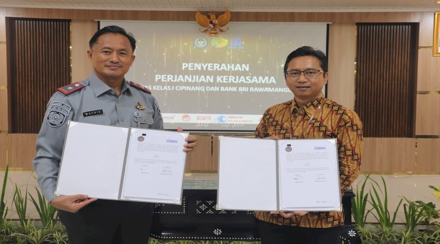 Lapas Cipinang Jalin Kerja Sama Strategis dengan Bank Rakyat Indonesia