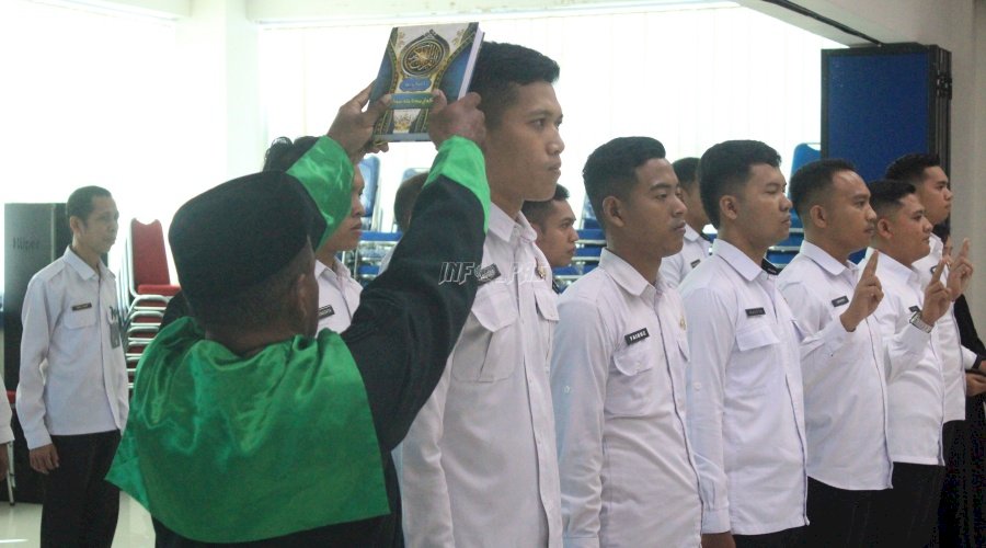 17 CPNS Dilantik Jadi PNS, Kakanwil Ditjenpas Maluku: Jaga Integritas dan Jadilah Teladan