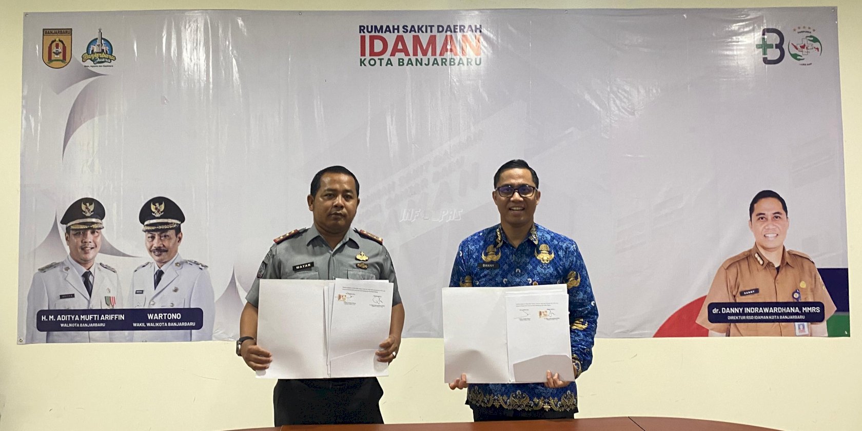 Lapas Banjarbaru dan RSD Idaman Banjarbaru Perpanjang PKS Pelayanan Kesehatan Warga Binaan