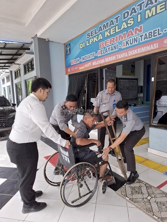 Komitmen Layanan Prima, LPKA Medan Berikan Fasilitas Ramah Disabilitas