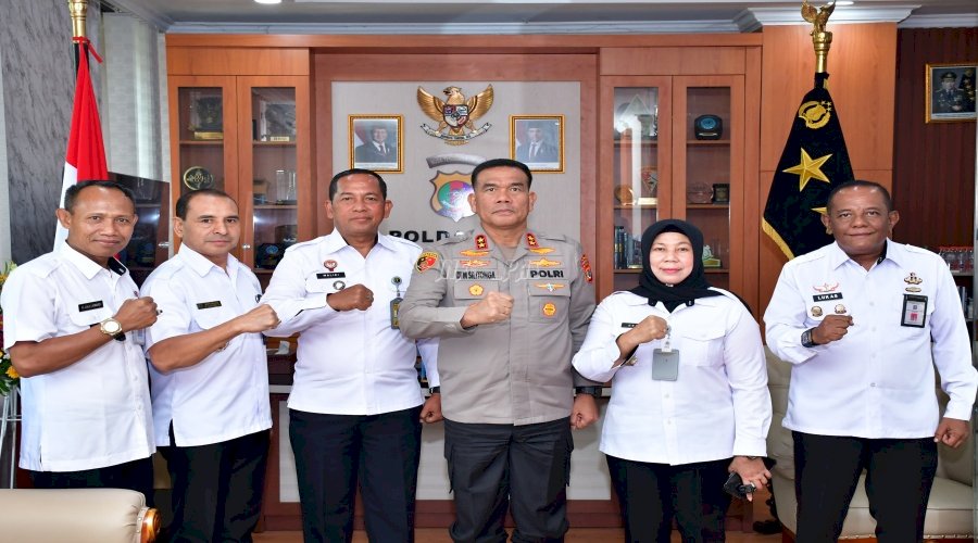 Kanwil Ditjenpas NTT dan Polda NTT Bahas Solusi Lahan Kanwil dan Lapas Baru