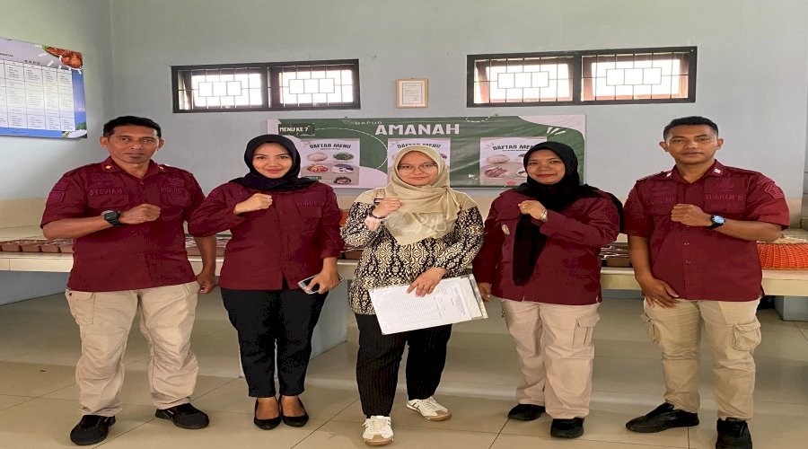 LPKA Ambon Terus Berproses Raih Sertifikasi Halal Dapur Amanah