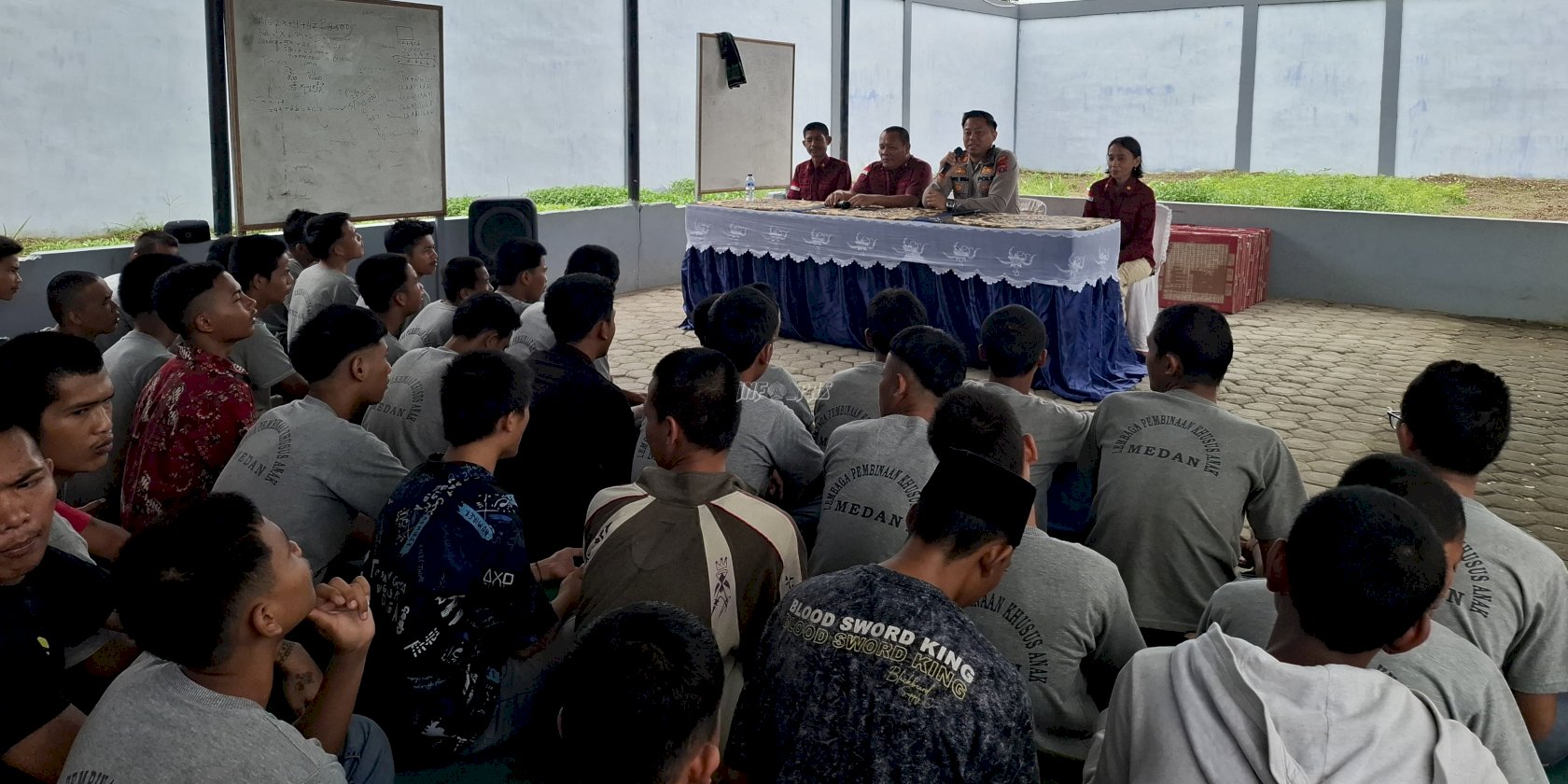 Kolaborasi LPKA Medan-Polsek Medan Helvetia Ciptakan Kondusivitas Jelang Ramadan