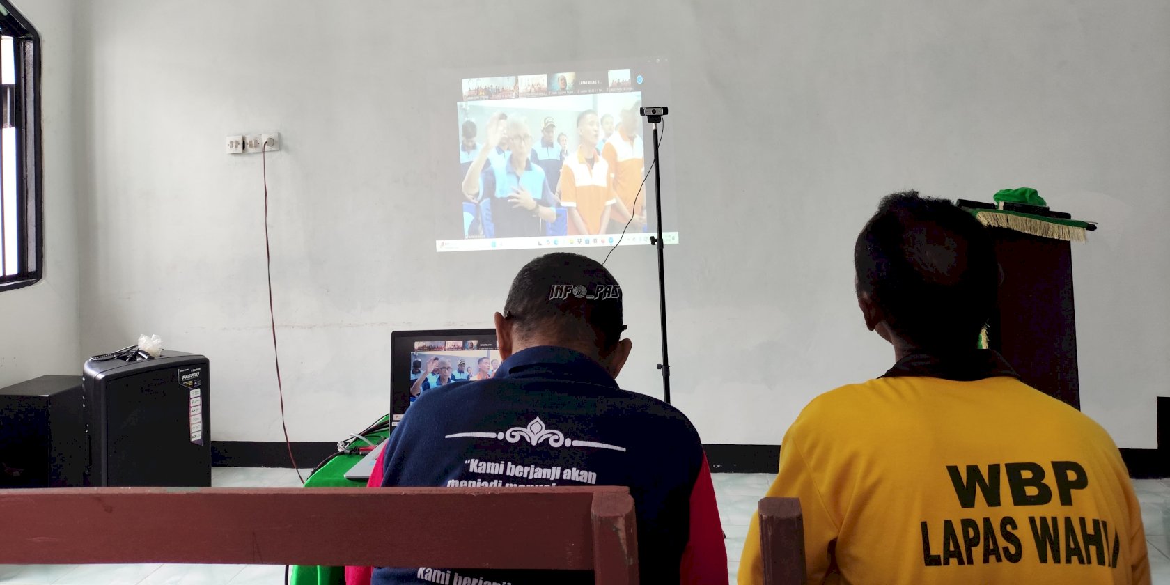 Perpanjang Kerja Sama, Ibadah Online bagi Warga Binaan Lapas Wahai Berlanjut