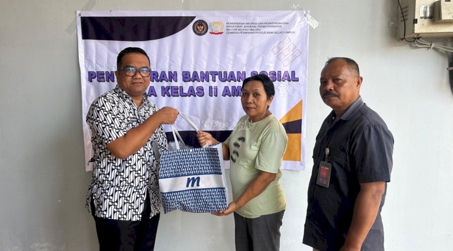 LPKA Ambon Berbagi Kasih di Bulan Ramadan