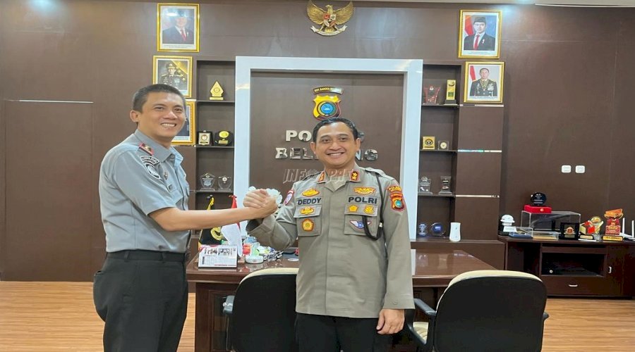 Kalapas Tanjungpandan Perkuat Sinergi dengan APH