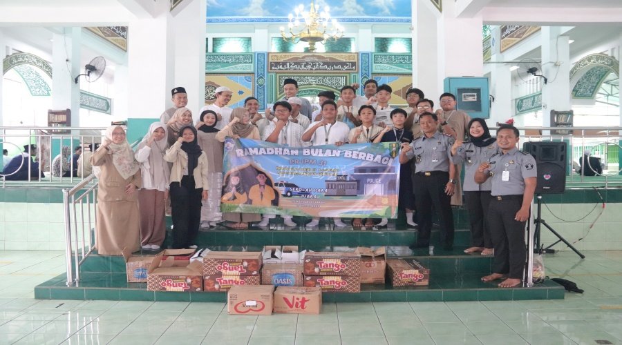 Lapas Cipinang Sambut Baksos OSIS SMP Muhammadiyah 31, Berbagi dengan Warga Binaan