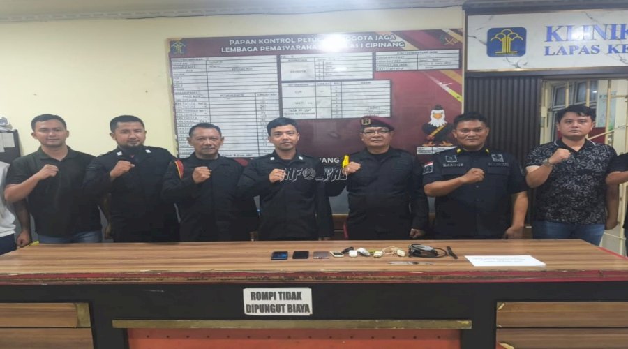 Deteksi Dini Gangguan Kamtib, Lapas Cipinang Gencarkan Razia Usai Idulfitri