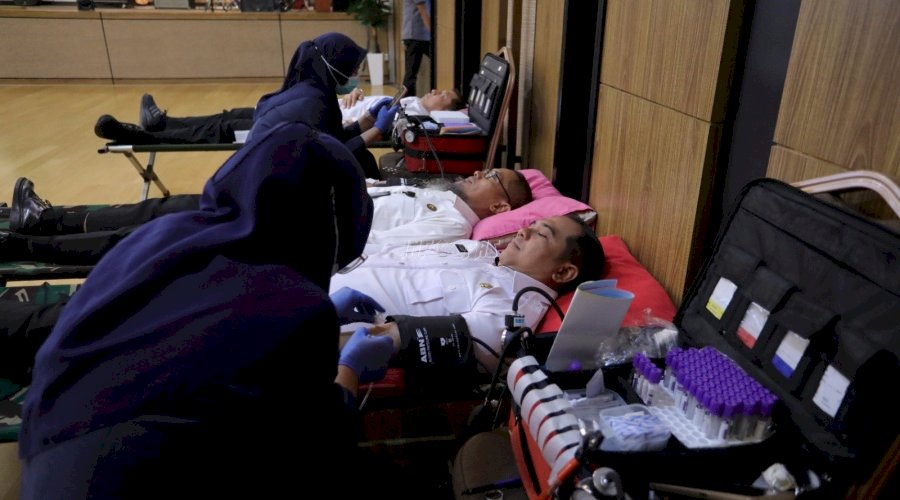Semarakkan Semangat Bermanfaat untuk Masyarakat, Ditjenpas Gelar Donor Darah HBP Ke-61
